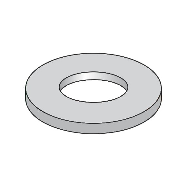 Newport Fasteners Flat Washer, For Screw Size #3 , Stainless Steel 10000 PK 309050 - main